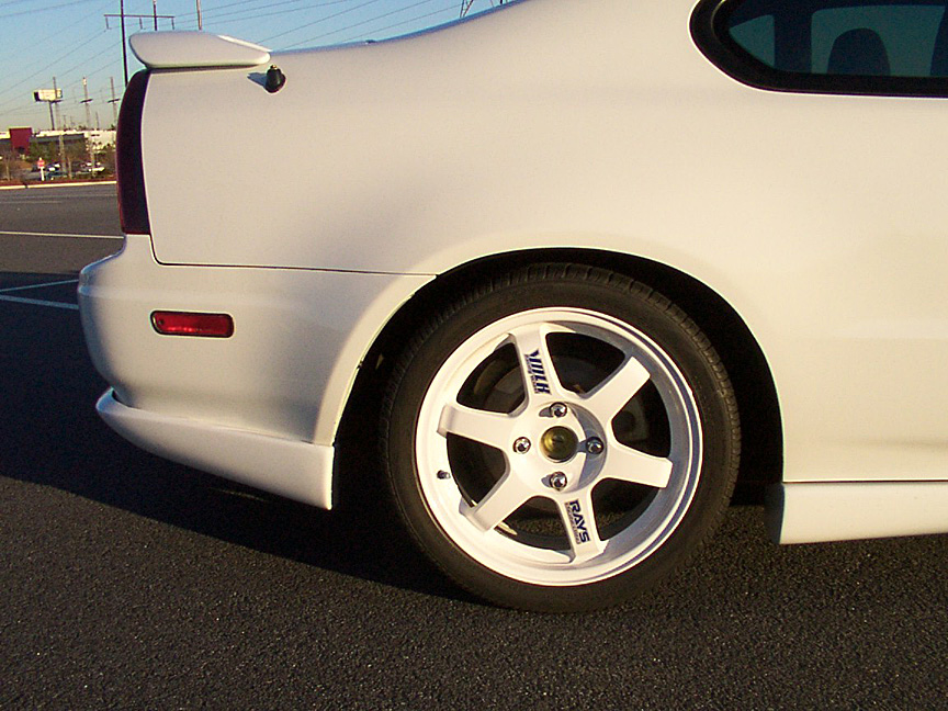photo 7 Honda Prelude custom wheels Rays Engineering VolkRacing - TE37 16x7.0, ET +42, tire size 215/40 R16. 16x7.0 ET+27