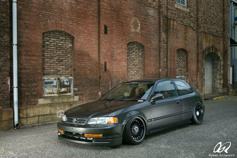 photo 1 Honda Civic custom wheels HRE HRE504(Custom Rebarrel) 16x8.5, ET +8, tire size 195/40 R16. 16x9.5 ET+22 215/40 R16