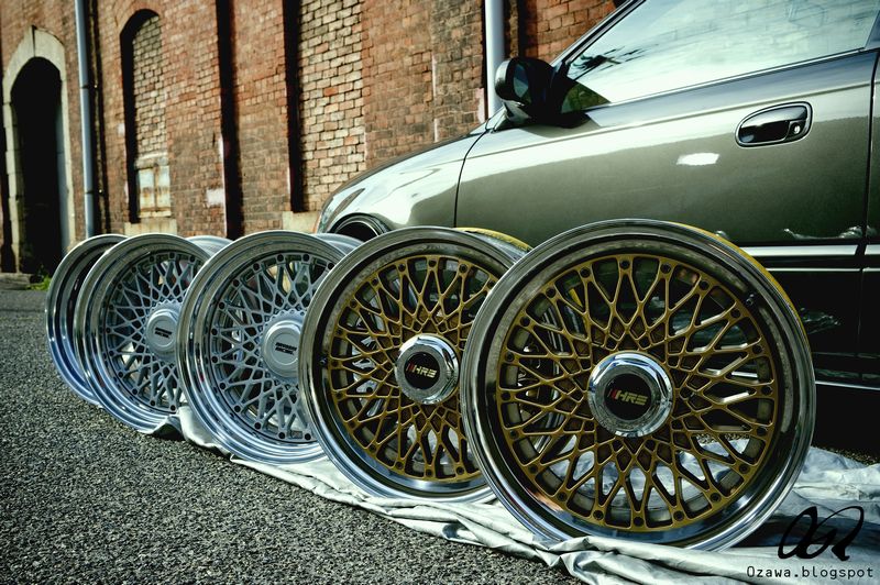 photo 7 Honda Civic custom wheels HRE HRE504(Custom Rebarrel) 16x8.5, ET +8, tire size 195/40 R16. 16x9.5 ET+22 215/40 R16