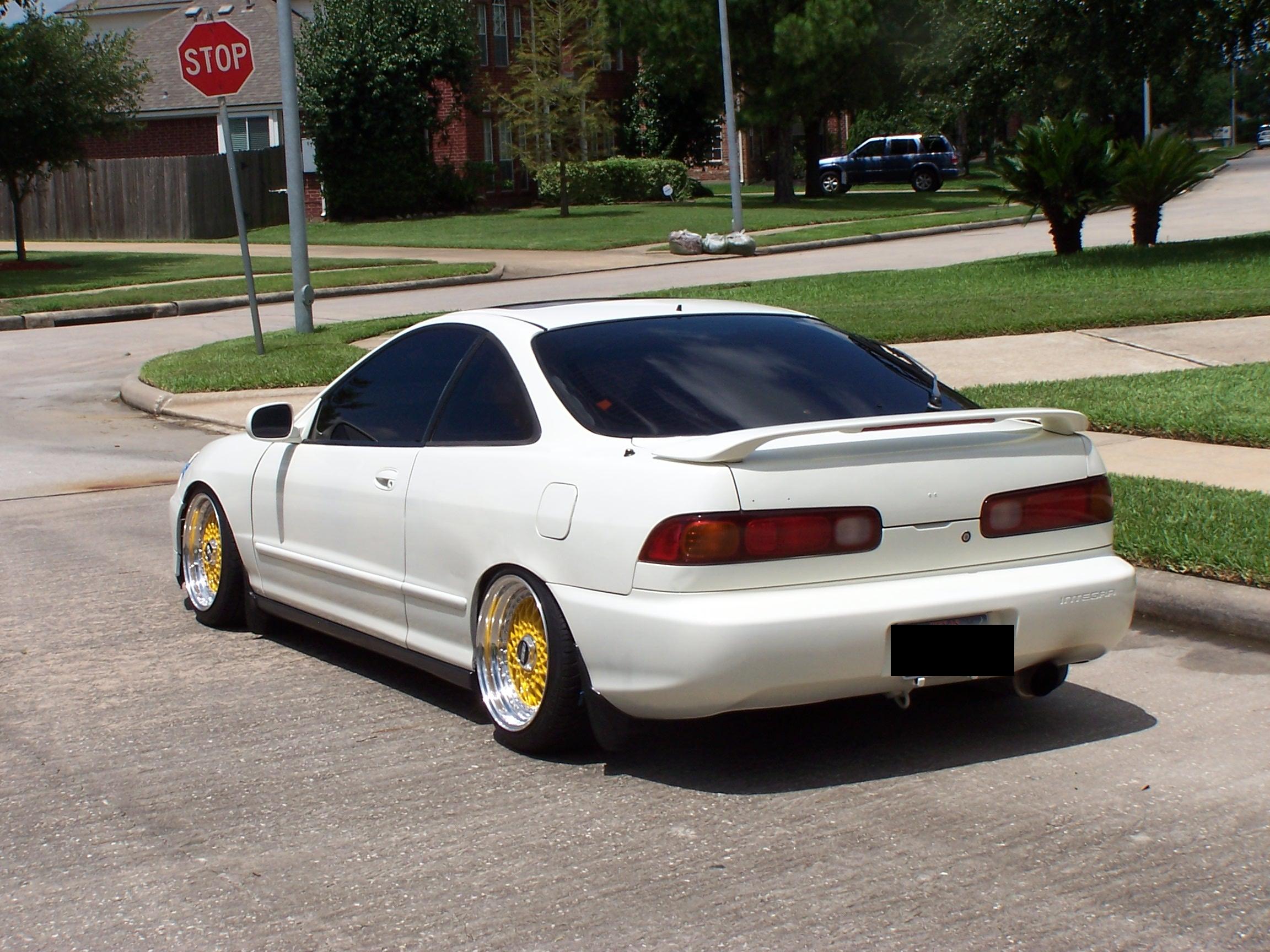 photo 10 Acura Integra custom wheels BBS Rs 16x8.5, ET +20, tire size 205/40 R16. 16x9.0 ET+14