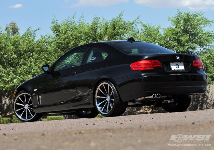 photo 2 BMW 335 custom wheels Vossen CV1 20x, ET , tire size X R20. x ET 