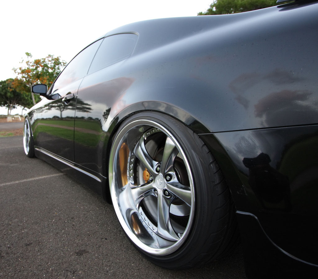 photo 2 Infiniti G35 custom wheels Work VS-KF 20x9.5, ET -2, tire size 225/35 R20. 20x11.0 ET0 255/35 R20