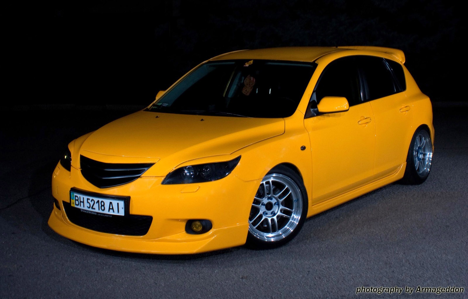 photo 1 Mazda Mazda3 custom wheels Enkei RPF1 17x9.0, ET +45, tire size 215/45 R17. 17x9.0 ET+40 