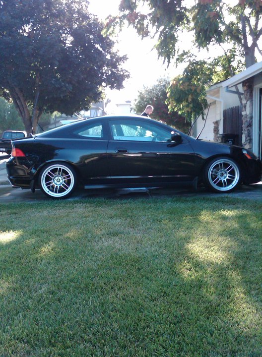 photo 1 Acura RSX custom wheels Enkei RPF1 18x9.5, ET +15, tire size 215/35 R18. x ET
