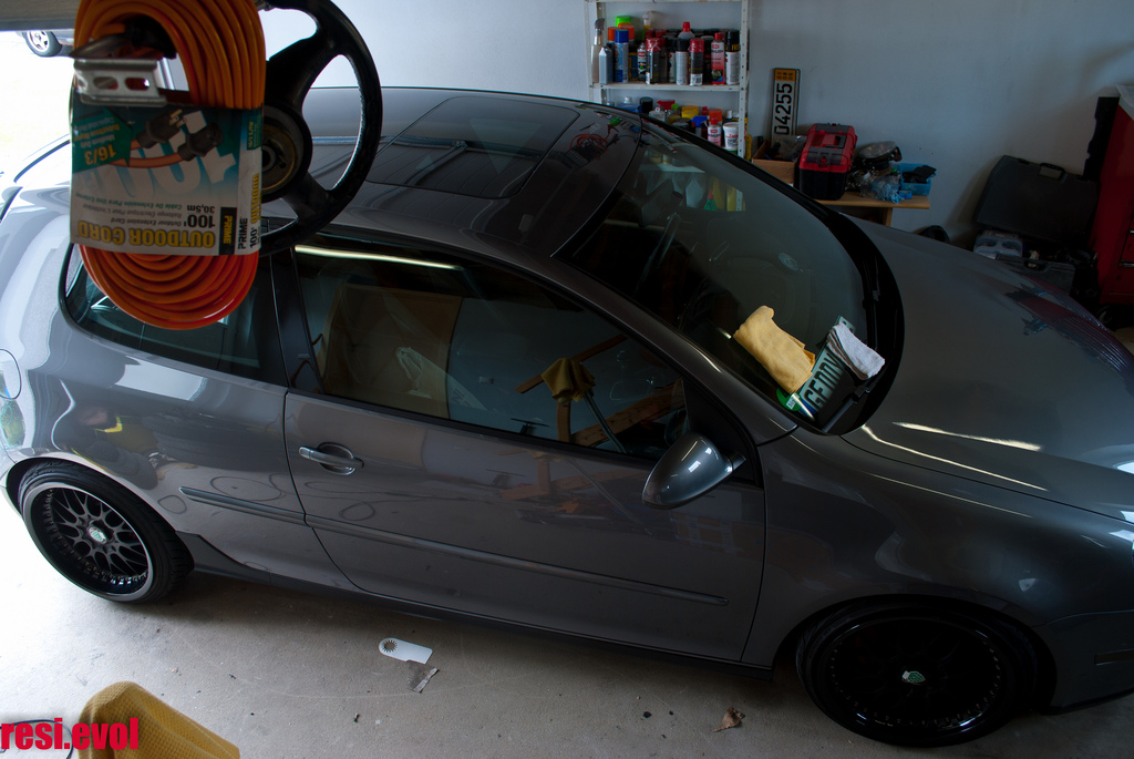 photo 7 Volkswagen Rabbit custom wheels Work Equip M1 18x9.0, ET +38, tire size 205/40 R18. 18x10.0 ET+32 215/40 R18