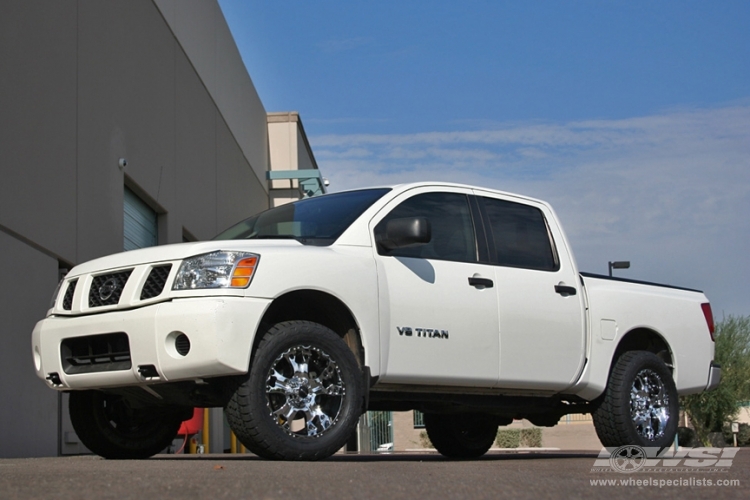 photo 1 Nissan Titan custom wheels Ballistic 811-Hostel 20x, ET , tire size X R20. x ET
