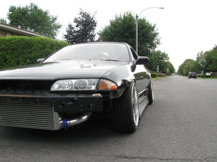 photo 5 Nissan R31-R34 Skyline 2dr custom wheels Stinger  18x9.0, ET -2, tire size 215/40 R18. 18x10.0 ET-1 225/40 R18