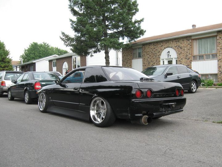 photo 6 Nissan R31-R34 Skyline 2dr custom wheels Stinger  18x9.0, ET -2, tire size 215/40 R18. 18x10.0 ET-1 225/40 R18