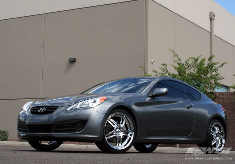photo 1 Hyundai Genesis Coupe custom wheels Giovanna Cuomo 20x, ET , tire size X R20. x ET 