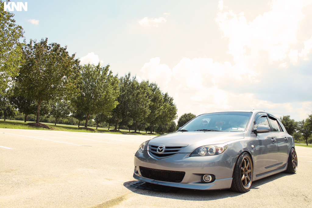 photo 1 Mazda Mazda3 custom wheels Weds Sport SA-90 17x8.0, ET +25, tire size 205/40 R17. 17x9.0 ET+20 205/40 R17