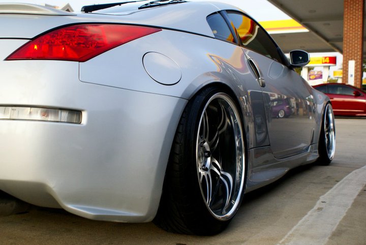 photo 8 Nissan 350Z custom wheels WORK VARIANZA T1S 20x9.5, ET -5, tire size 225/35 R20. 20x11.0 ET-5 255/35 R20