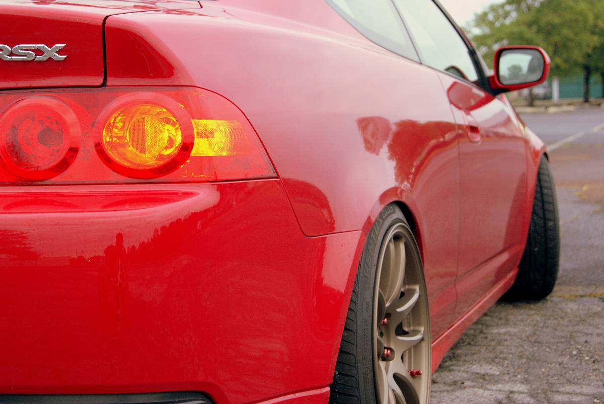 photo 5 Acura RSX custom wheels Work Emotion CR KAI 17x9.0, ET +13, tire size 225/40 R17. x ET 215/40 R