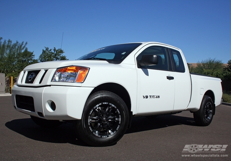 photo 1 Nissan Titan custom wheels Ballistic 810-Wizard 17x, ET , tire size X R17. x ET