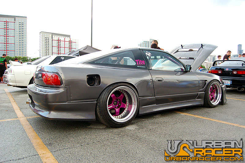 photo 4 Nissan S13 custom wheels Work S1 Meister 18x10.0, ET 0, tire size 235/40 R18. 18x13.0 ET-36 285/45 R18