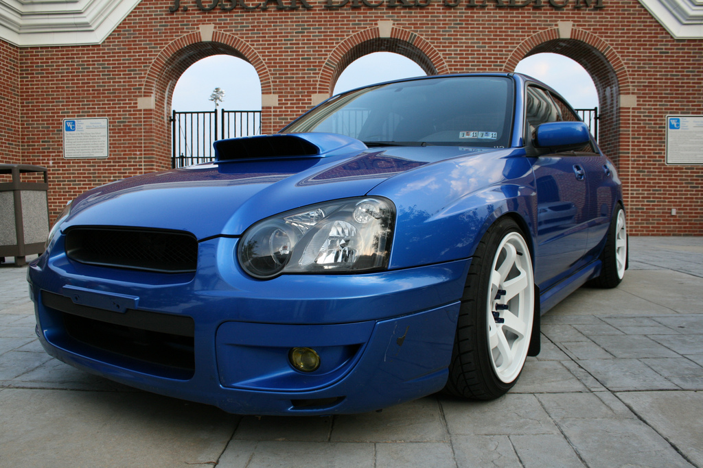 photo 2 Subaru Impreza WRX custom wheels Rota Grids 18x9.5, ET +35, tire size 225/40 R18. x ET