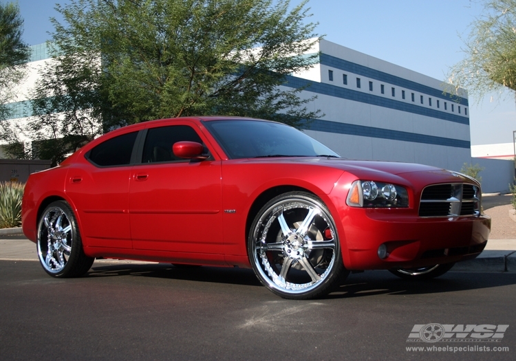 photo 1 Dodge Charger custom wheels Giovanna Gianelle Spezia-6 24x, ET , tire size X R24. x ET