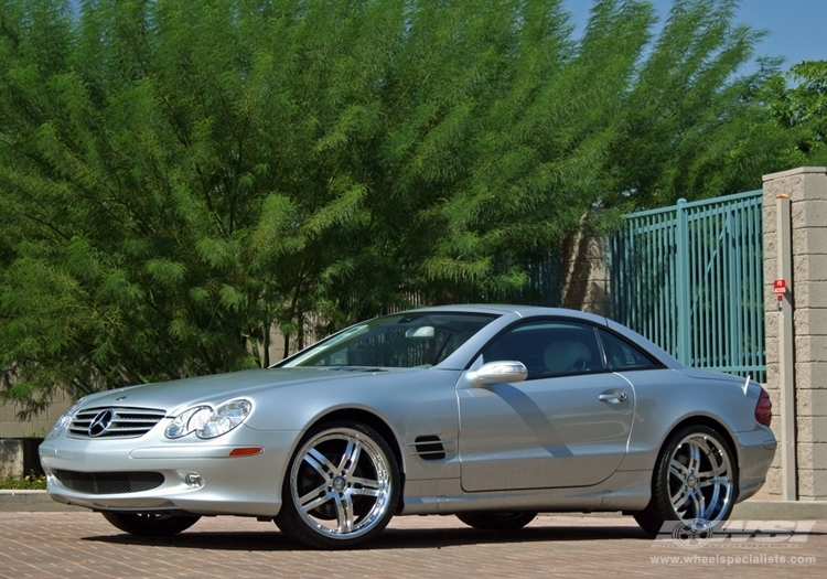 photo 1 Mercedes-Benz SL-Class custom wheels Vossen VVS-078 20x, ET , tire size X R20. x ET