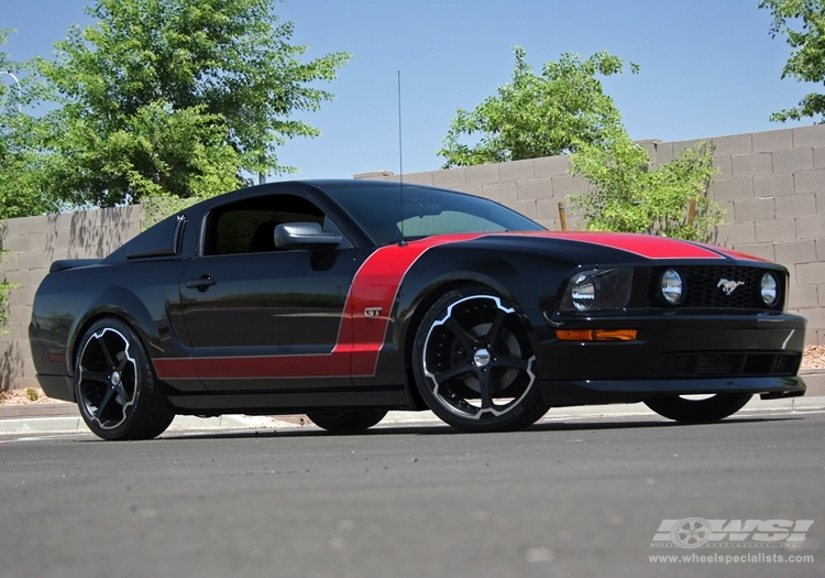 photo 1 Ford Mustang custom wheels Giovanna Dalar-5 20x, ET , tire size X R20. x ET