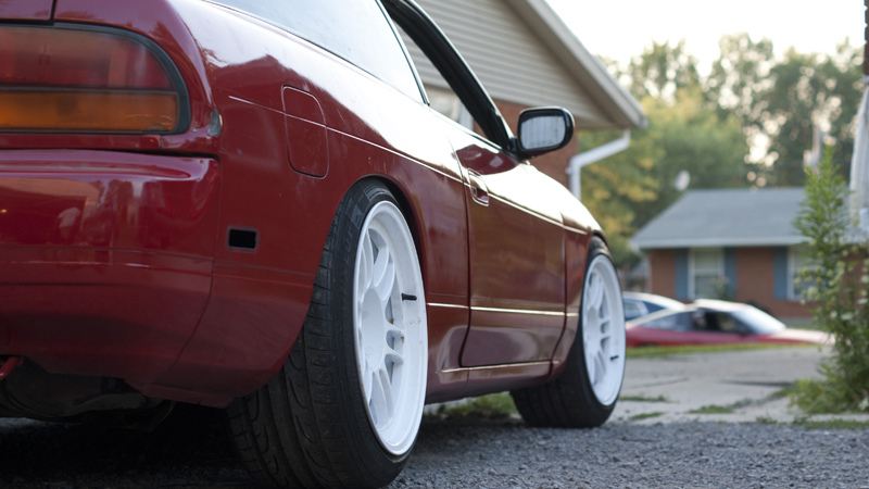 photo 1 Nissan S13 custom wheels   17x9.5, ET +18, tire size 225/45 R17. 17x10.0 ET+18 235/40 R17