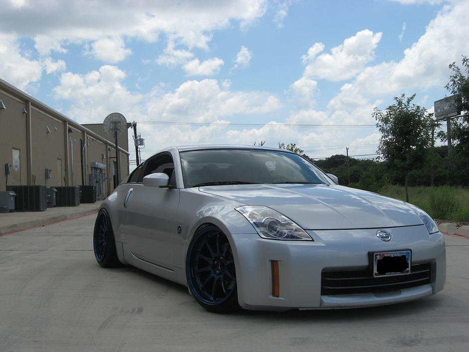 photo 1 Nissan 350Z custom wheels Rays Engineering Volk Racing CE28 19x9.5, ET -3, tire size 225/35 R19. 19x10.5 ET-13 245/35 R19