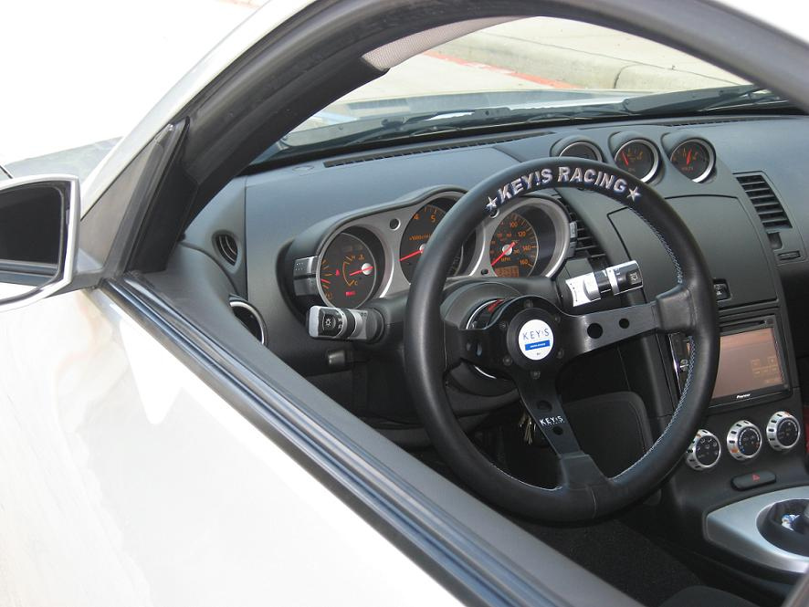 photo 14 Nissan 350Z custom wheels Rays Engineering Volk Racing CE28 19x9.5, ET -3, tire size 225/35 R19. 19x10.5 ET-13 245/35 R19