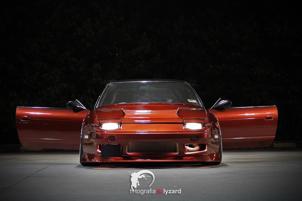 photo 6 Nissan S13 custom wheels SSR Vienna Kreis 18x10.0, ET -1, tire size 225/40 R18. 18x12.0 ET-7 245/40 R18