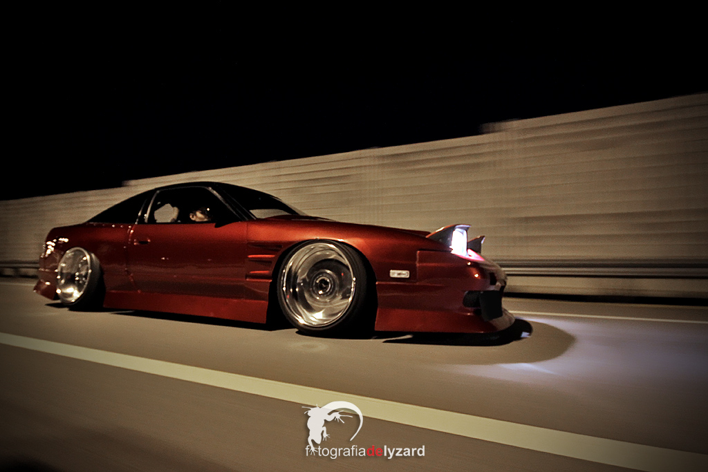 photo 7 Nissan S13 custom wheels SSR Vienna Kreis 18x10.0, ET -1, tire size 225/40 R18. 18x12.0 ET-7 245/40 R18