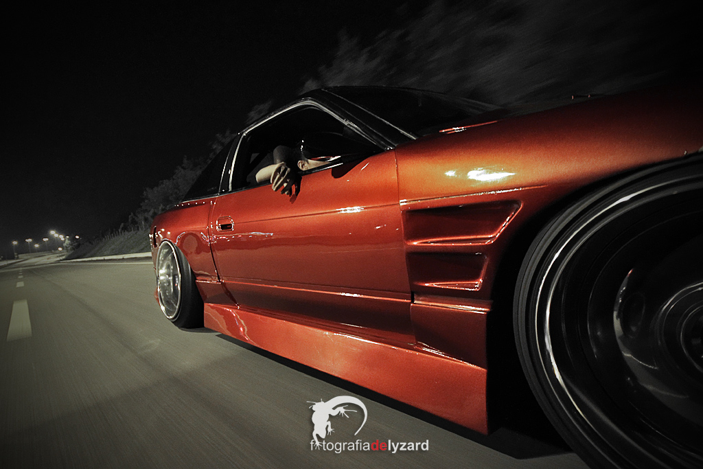 photo 8 Nissan S13 custom wheels SSR Vienna Kreis 18x10.0, ET -1, tire size 225/40 R18. 18x12.0 ET-7 245/40 R18