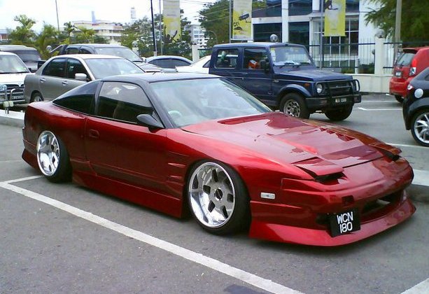 photo 10 Nissan S13 custom wheels SSR Vienna Kreis 18x10.0, ET -1, tire size 225/40 R18. 18x12.0 ET-7 245/40 R18