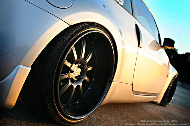 photo 6 Nissan 350Z custom wheels DPE ST-10 19x10.0, ET 0, tire size 225/35 R19. 19x11.0 ET0 245/35 R19