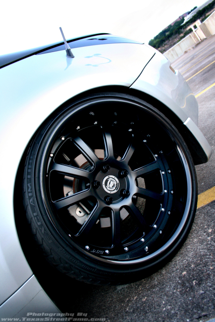 photo 7 Nissan 350Z custom wheels DPE ST-10 19x10.0, ET 0, tire size 225/35 R19. 19x11.0 ET0 245/35 R19