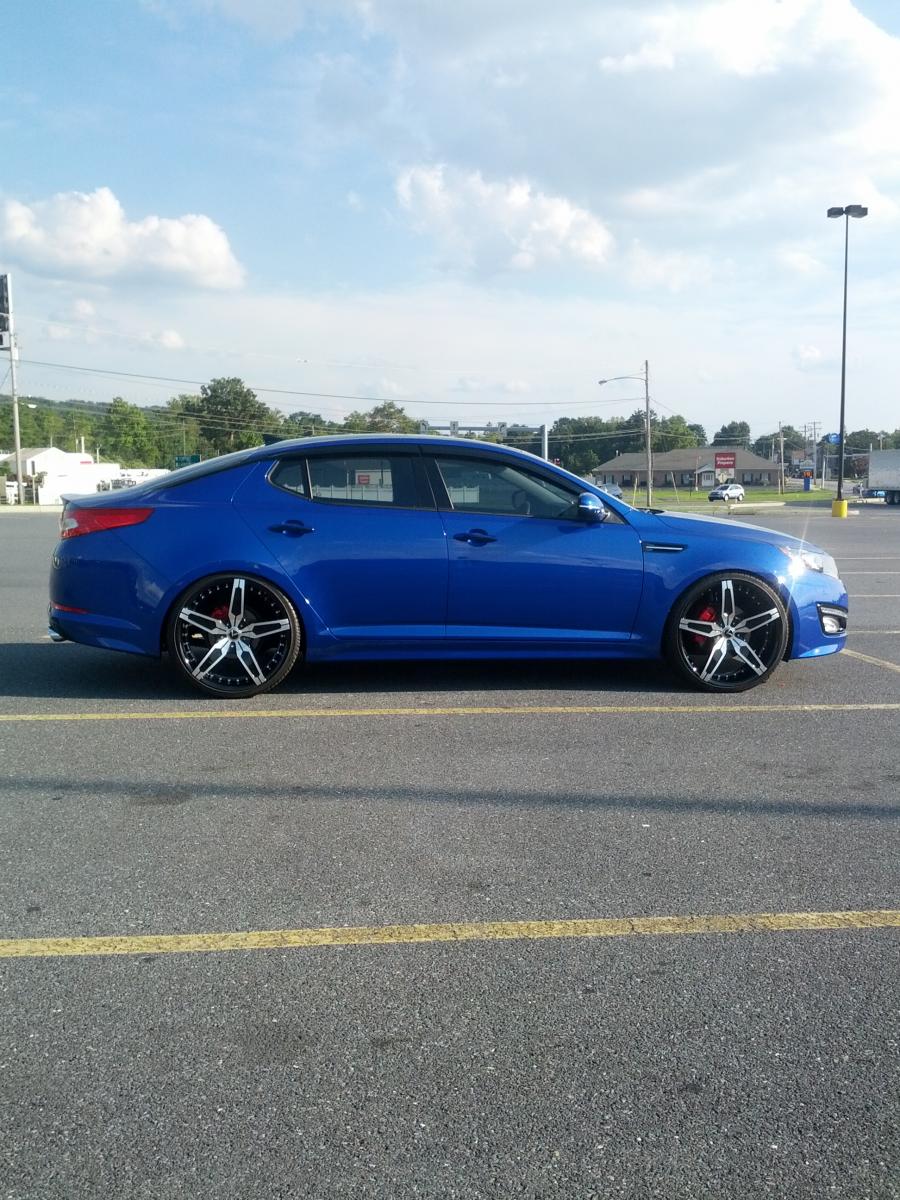 photo 2 Kia Optima custom wheels   22x8.5, ET , tire size 245/30 R22. x ET