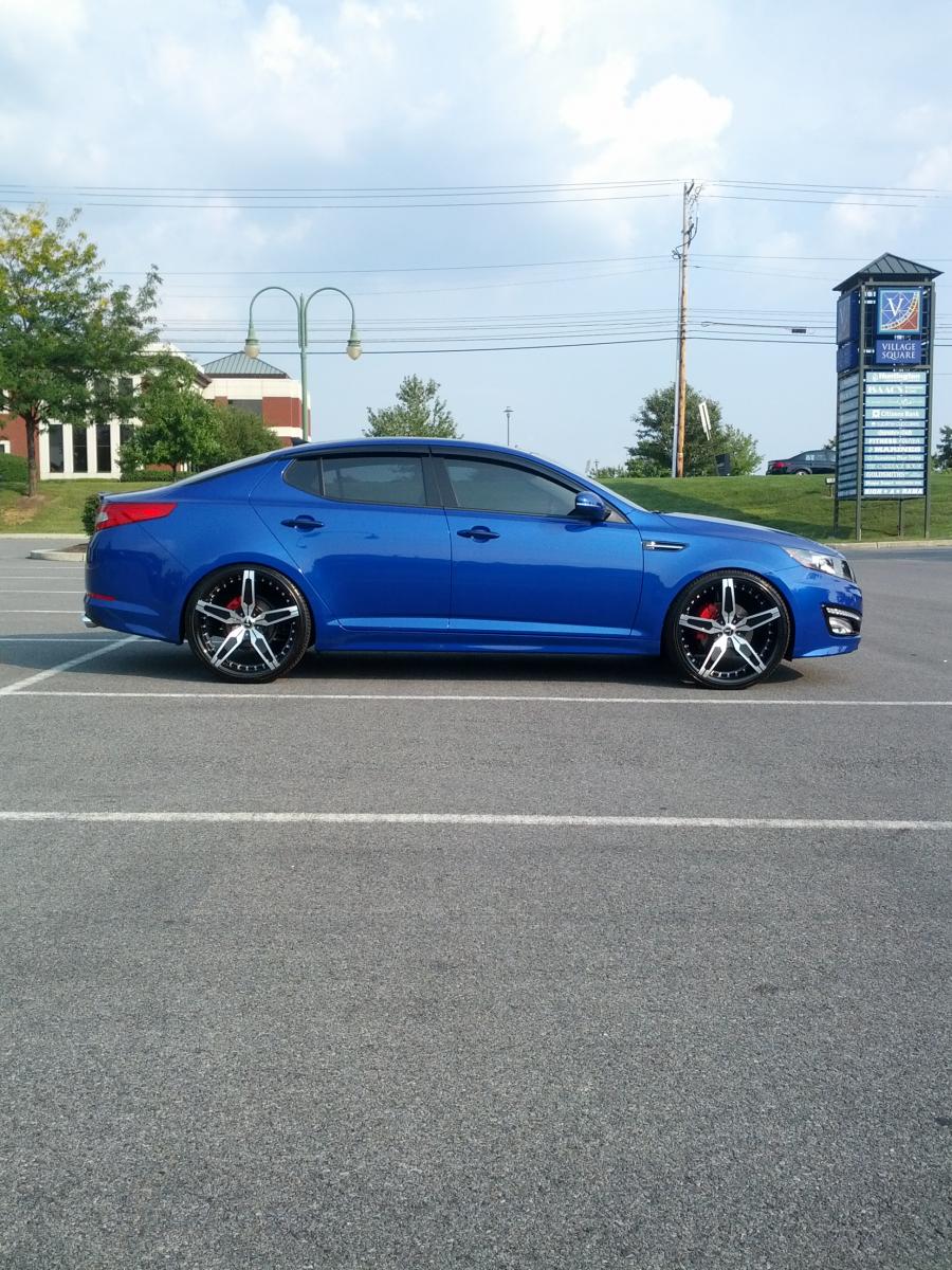 photo 3 Kia Optima custom wheels   22x8.5, ET , tire size 245/30 R22. x ET