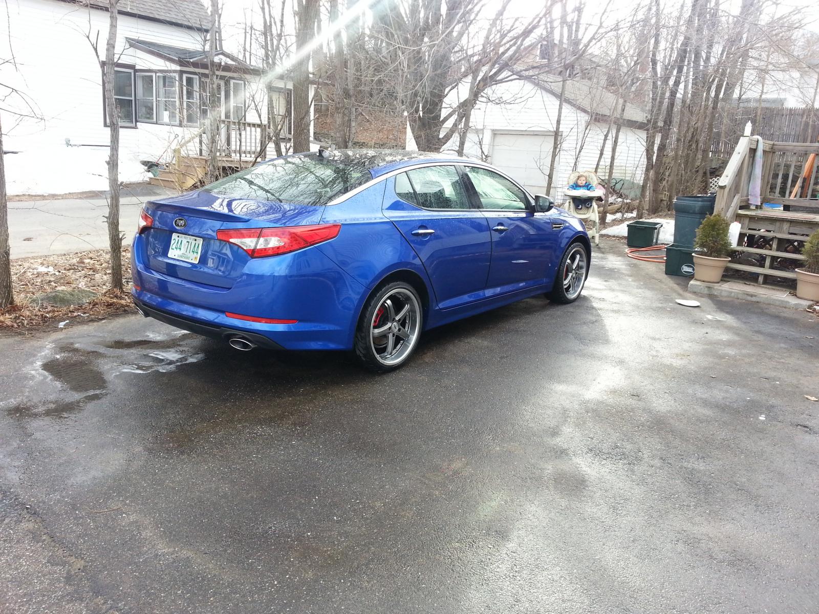 photo 3 Kia Optima custom wheels TSW Thruxton 19x8.0, ET +40, tire size 225/35 R19. x ET