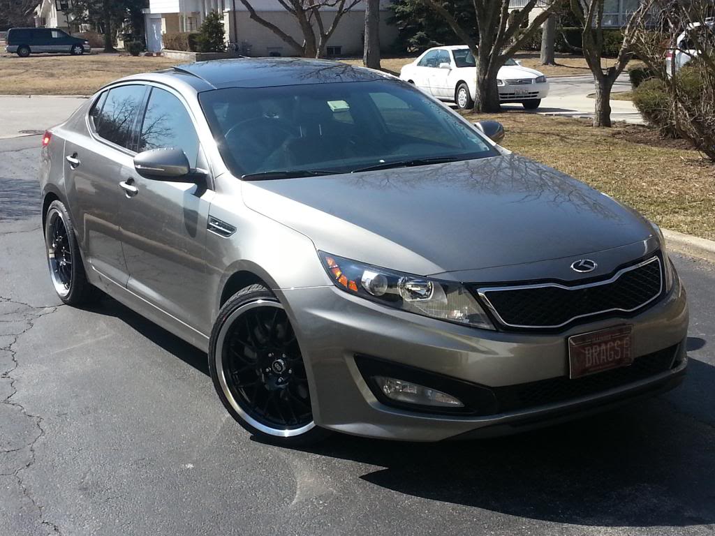 photo 2 Kia Optima custom wheels Enkei Lusso 20x8.5, ET +40, tire size 235/35 R20. x ET