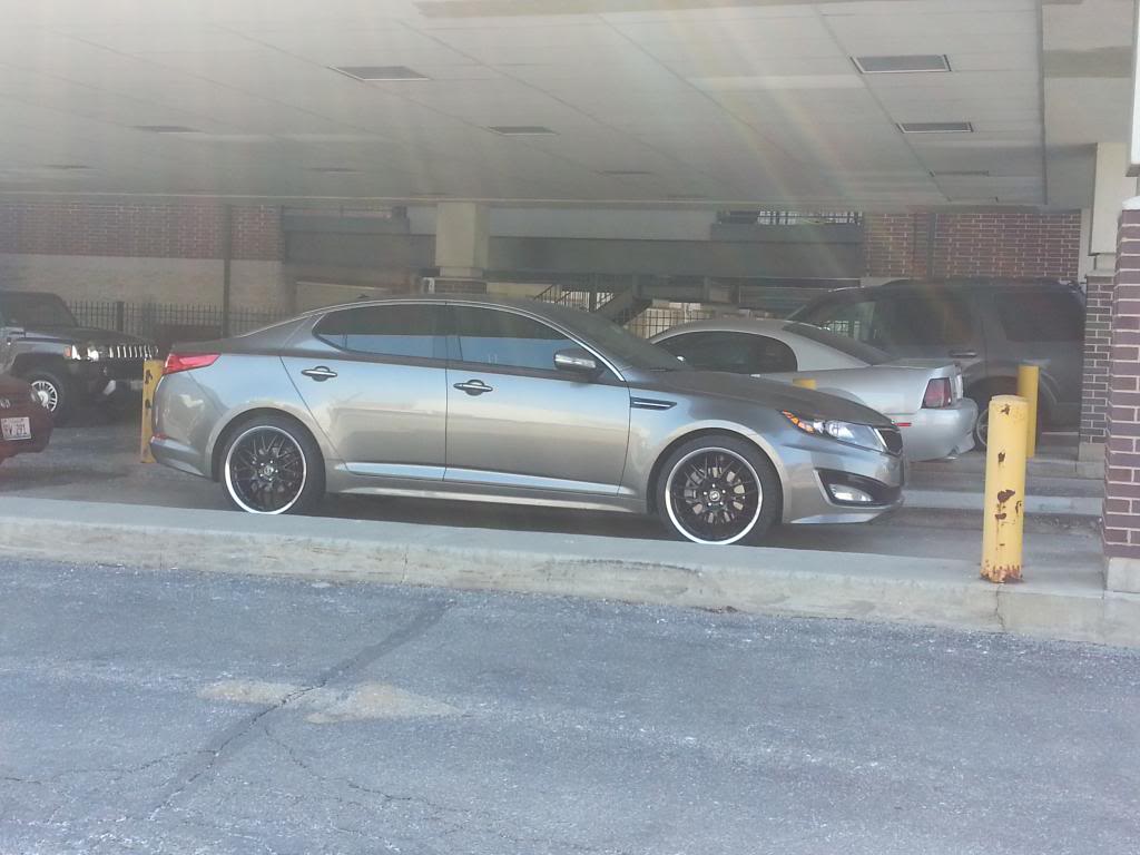 photo 3 Kia Optima custom wheels Enkei Lusso 20x8.5, ET +40, tire size 235/35 R20. x ET