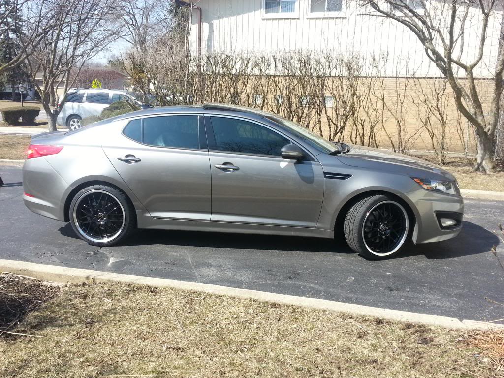 photo 4 Kia Optima custom wheels Enkei Lusso 20x8.5, ET +40, tire size 235/35 R20. x ET
