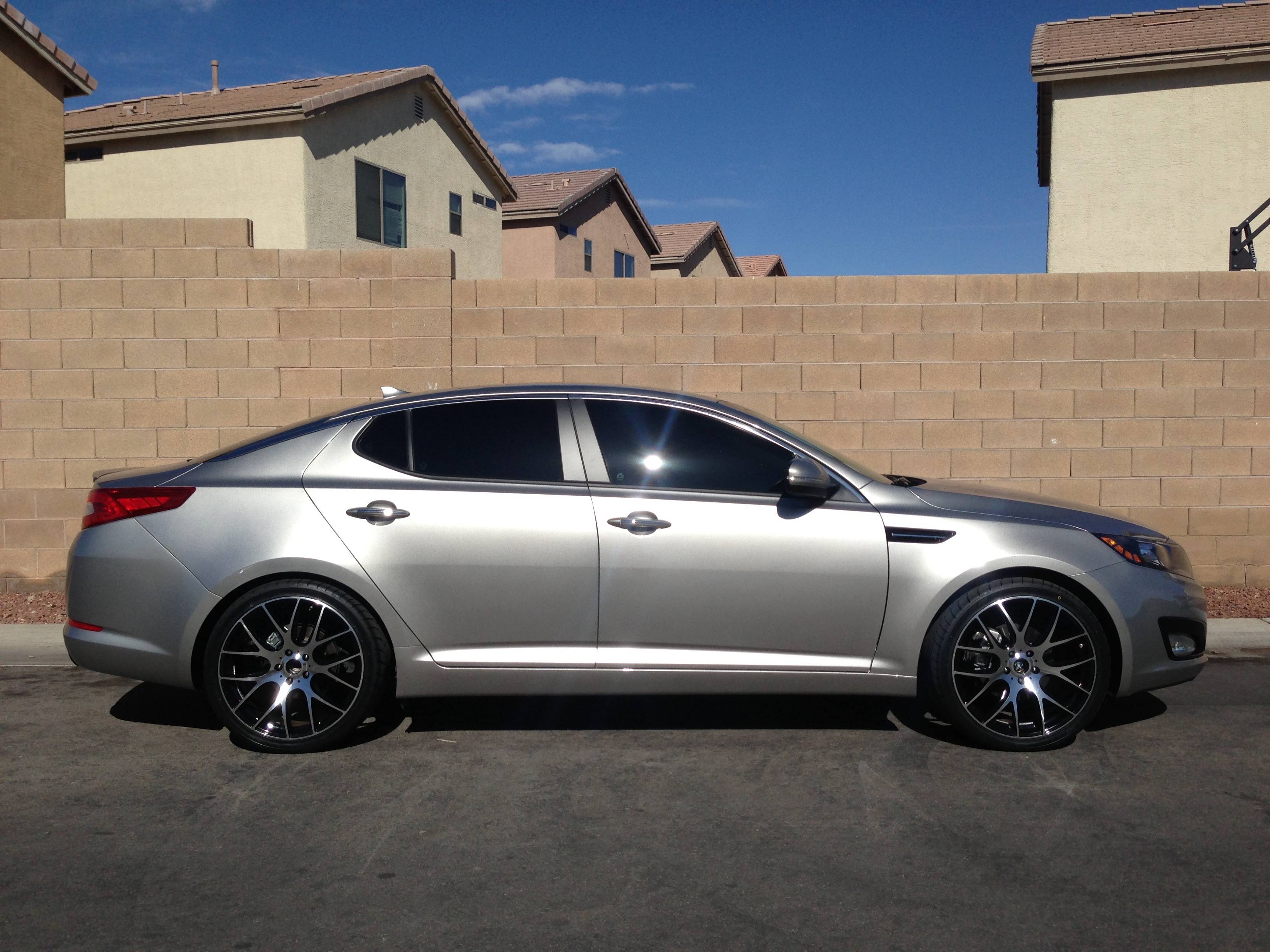 photo 1 Kia Optima custom wheels   20x8.0, ET +35, tire size 245/35 R20. x ET
