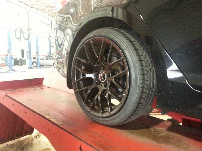 photo 3 Kia Optima custom wheels Avant Garde M359 19x9.0, ET , tire size 225/40 R19. x ET