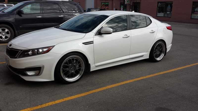 photo 2 Kia Optima custom wheels BBS LM-R 19x8.5, ET +38, tire size 225/40 R19. 19x9.5 ET+40 245/35 R19