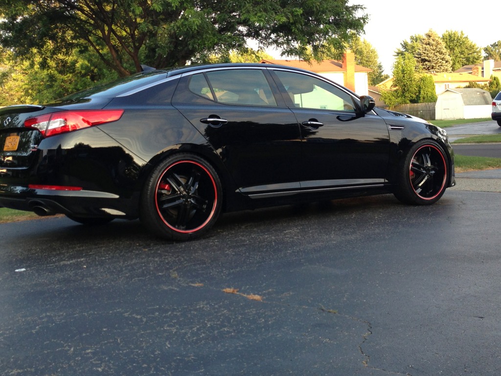 photo 1 Kia Optima custom wheels 20x8.5, ET +35, tire size X R20. x ET
