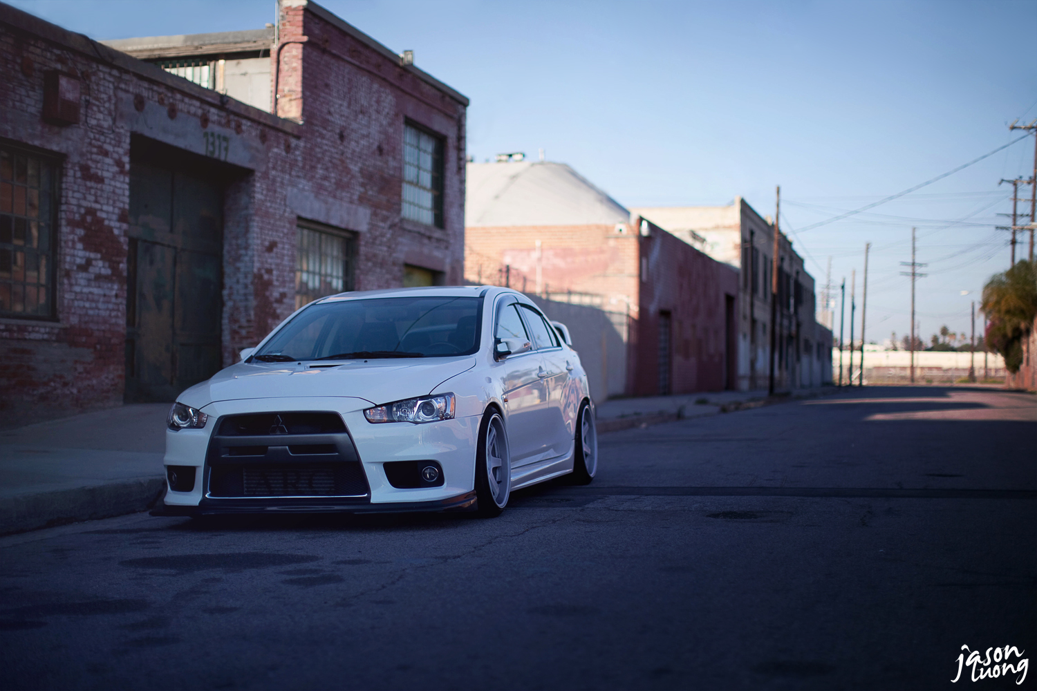 photo 11 Mitsubishi Lancer Evolution custom wheels Rays Engineering Volk Racing TE37 19x10.5, ET +12, tire size 265/30 R19. x ET