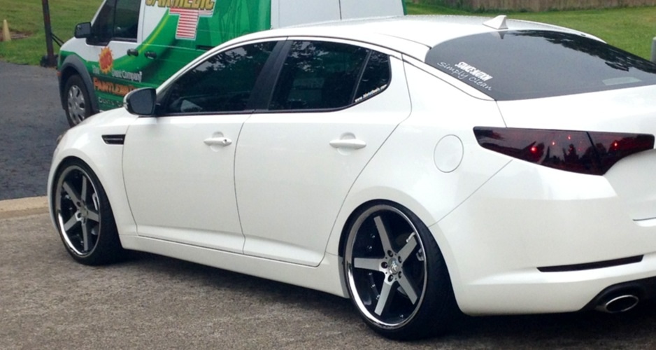 photo 4 Kia Optima custom wheels 20x8.5, ET +32, tire size 225/35 R20. 20x10.0 ET+42 235/35 R20