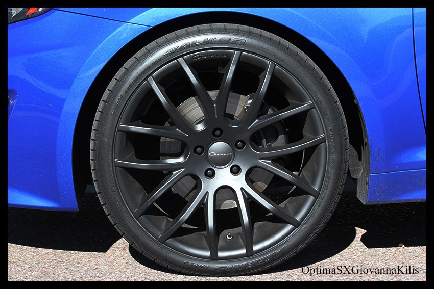 photo 1 Kia Optima custom wheels Giovanna Kilis 20x8.5, ET +38, tire size 245/35 R20. x ET