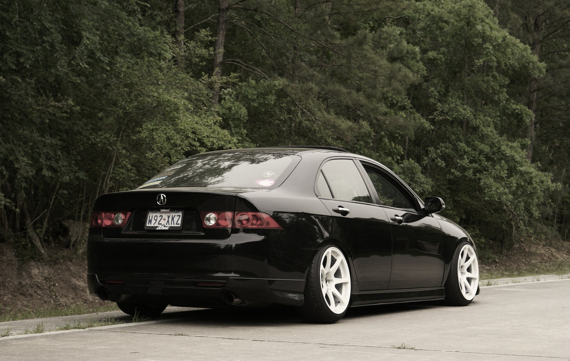 photo 5 Acura TSX custom wheels MB Battle 18x9.5, ET +15, tire size 215/40 R18. x ET 225/40 R