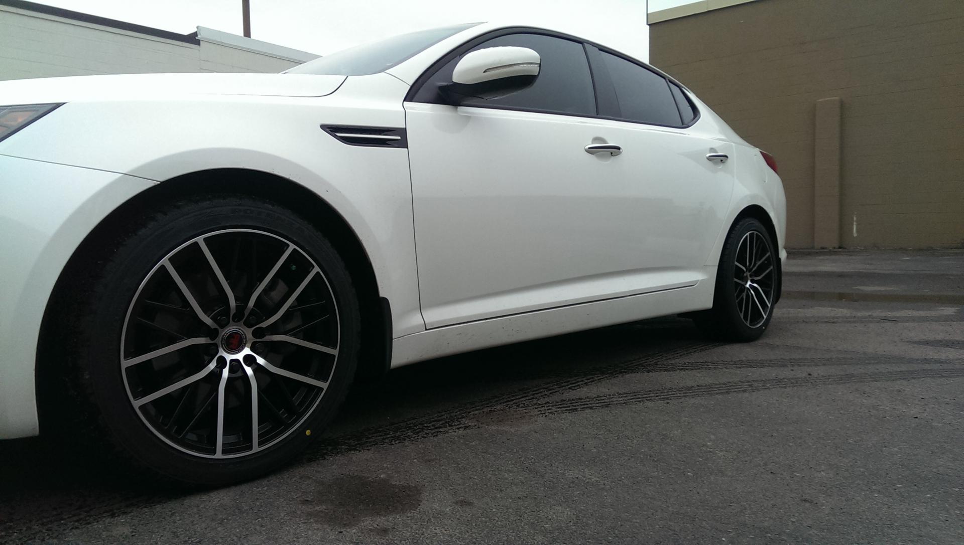 photo 1 Kia Optima custom wheels Revolution Racing RR07 18x8.0, ET +40, tire size 225/45 R18. x ET