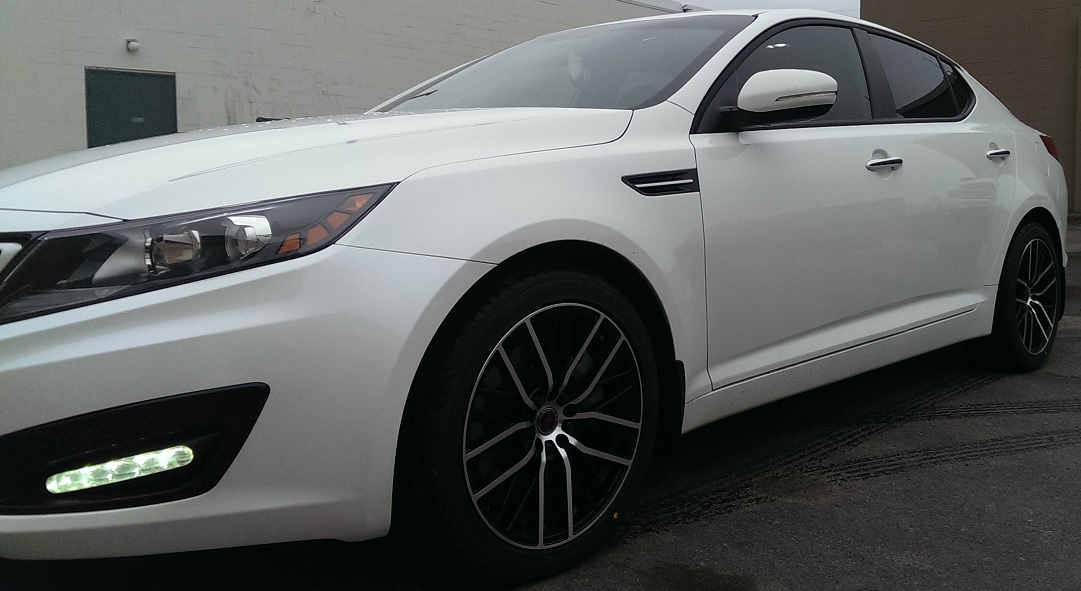photo 2 Kia Optima custom wheels Revolution Racing RR07 18x8.0, ET +40, tire size 225/45 R18. x ET