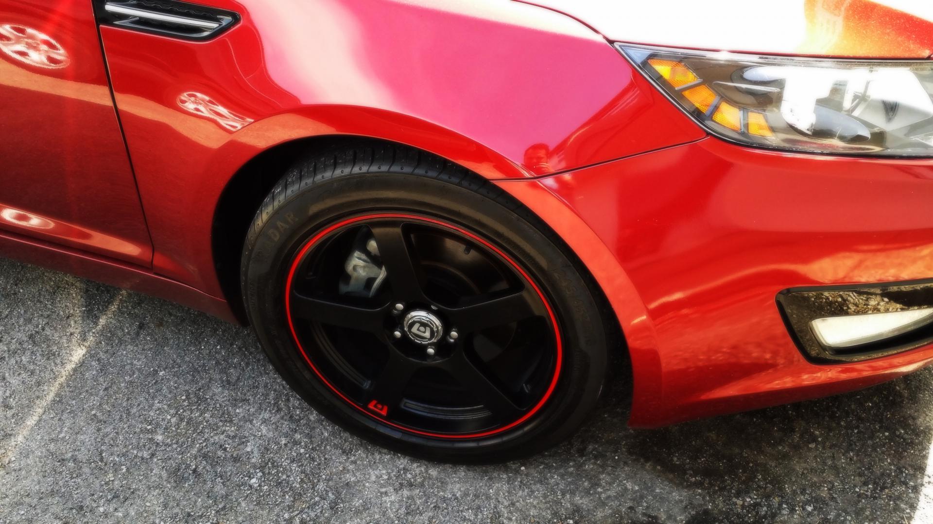 photo 1 Kia Optima custom wheels Motegi R116 18x, ET +40, tire size 245/45 R18. x ET