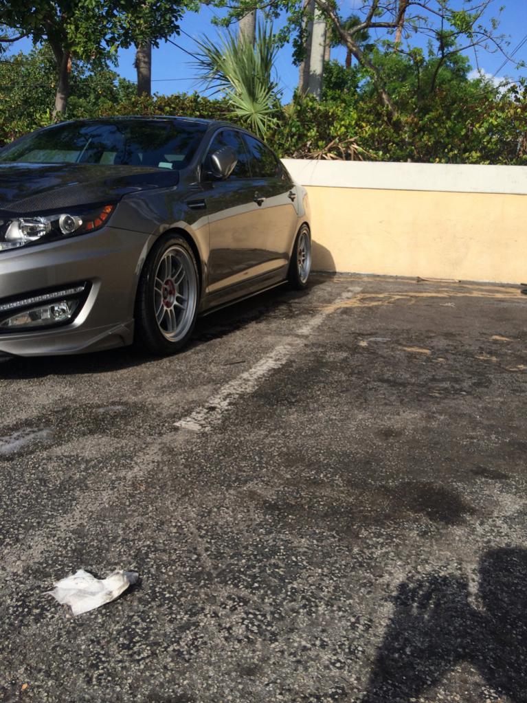 photo 3 Kia Optima custom wheels Enkei RPF1 18x9.0, ET , tire size X R18. x ET