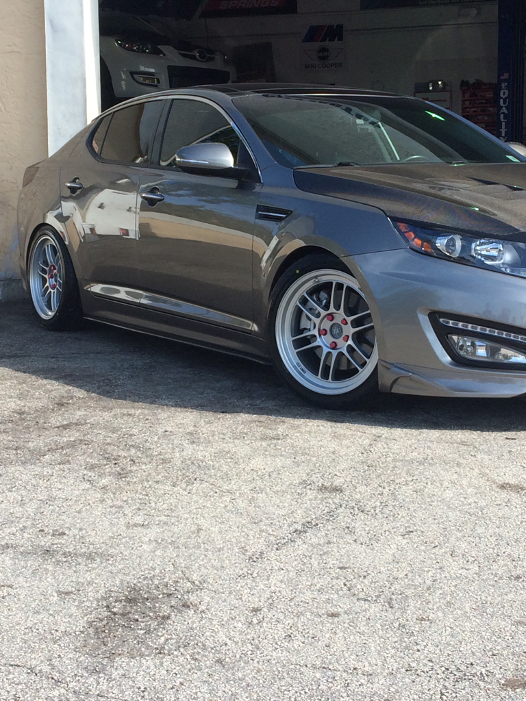 photo 1 Kia Optima custom wheels Enkei RPF1 18x9.0, ET , tire size X R18. x ET